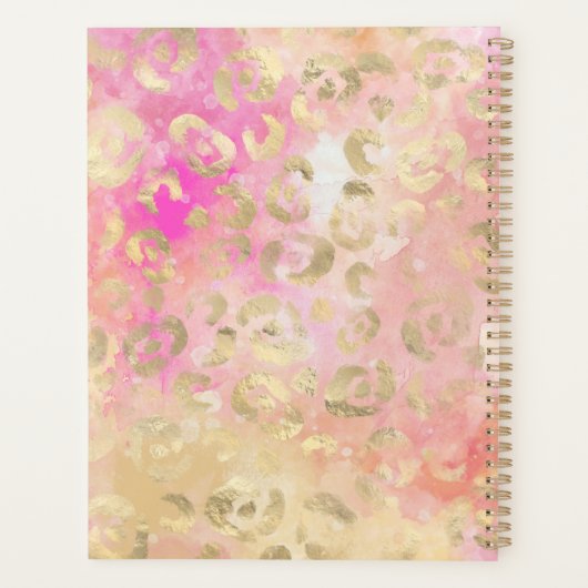 Leopard Paint Series Design 5 Planer (Rückseite)