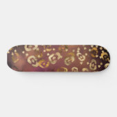 Leopard Paint Series Design 7 Skateboard (Horizontal)