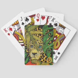 Leopard Painted Wild Playing Cards Spielkarten