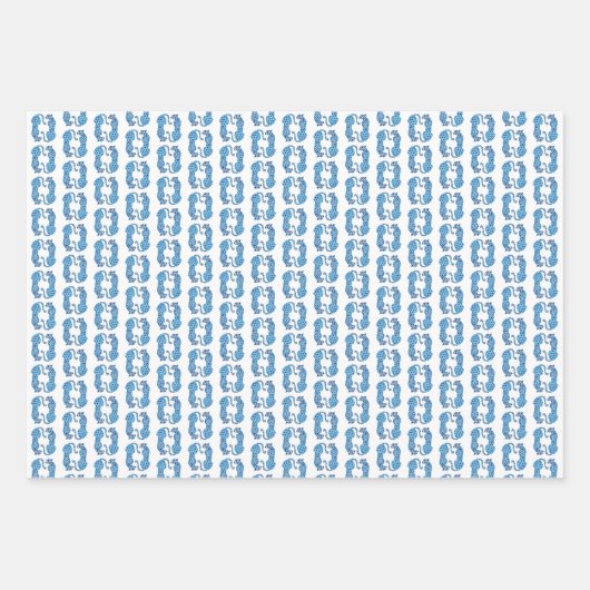 Leopard Pairs Wrapping Paper Geschenkpapier Set (Vorderseite 2)