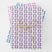 Leopard Pairs Wrapping Paper Geschenkpapier Set (Beispiel)