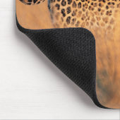 Leopard (Panthera pardus) Mousepad (Ecke)