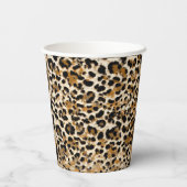 Leopard Pappbecher (Rückseite)