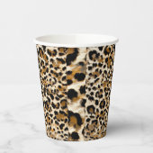 Leopard Pappbecher (Links)