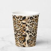 Leopard Pappbecher (Rechts)
