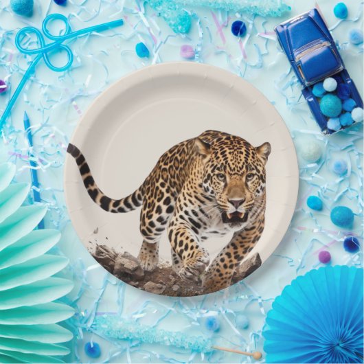 Leopard Pappteller (Party)