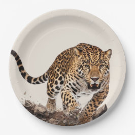Leopard Pappteller