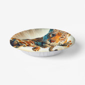 Leopard Pappteller (Gewinkelt)