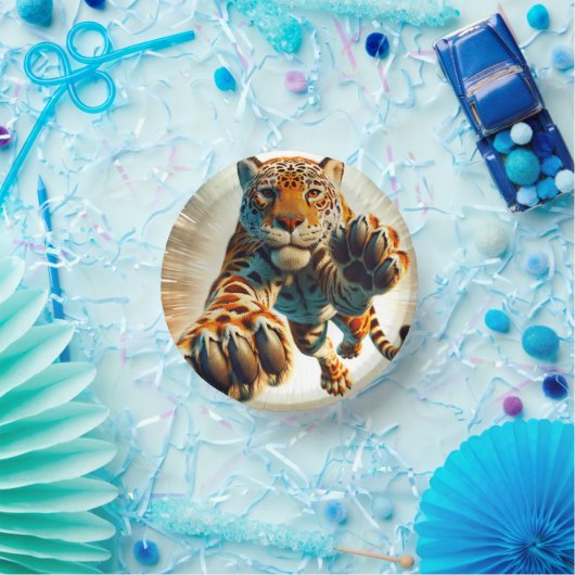 Leopard Pappteller (Party)