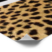 Leopard Party Banner Poster (Ecke)