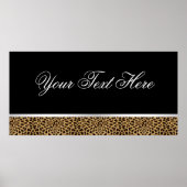Leopard Party Banner Poster (Vorne)