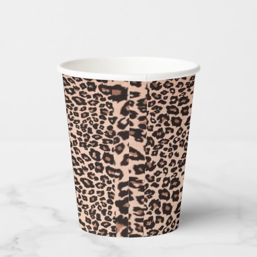 Leopard Party Cup Pappbecher (Rechts)