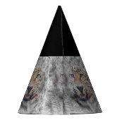 Leopard Partyhütchen (Rückseite)