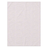 Leopard Pastel Pink Grau Gelb Tischdecke (Vorderseite)