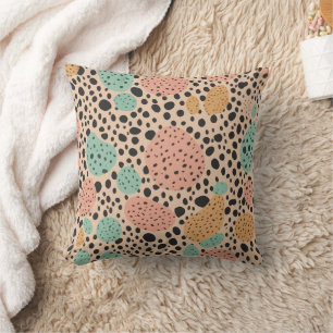 Leopard-Pastelltafel Kissen