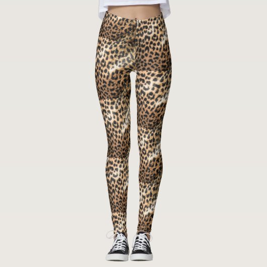 LEOPARD PATCH LEGGINGS (Vorderseite)