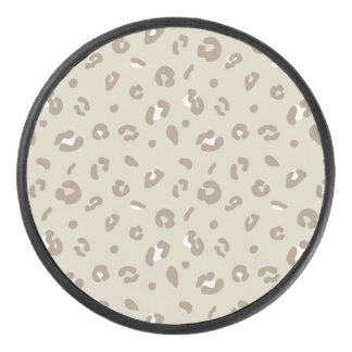 Leopard Pattern Eishockey Puck
