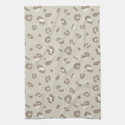 Leopard Pattern Geschirrtuch (Vertikal)