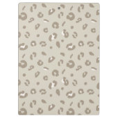 Leopard Pattern Klemmbrett (Rückseite)