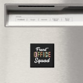 Leopard Pattern School Secretary Admin Front Offic Magnet (In Situ (Geschirrspüler))