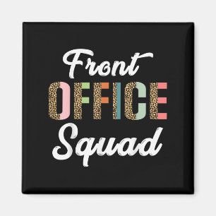 Leopard Pattern School Secretary Admin Front Offic Magnet