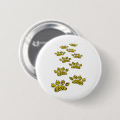 Leopard Paw Print Button (Vorne & Hinten)