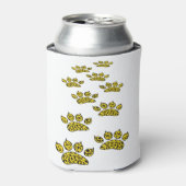 Leopard Paw Print Dosenkühler (Kanne Vorderseite)