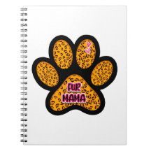 Leopard Paw Print Fur Mama Hund Katze Liebhaber