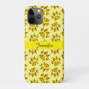 Leopard Paw Print Patterns Name hinzufügen Case-Mate iPhone Hülle
