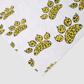 Leopard Paw Print Seidenpapier (Ausschnitt)