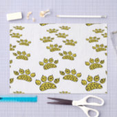 Leopard Paw Print Seidenpapier (Handwerk)