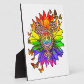 Leopard Pe Schild LGBT Stolz Monat Fotoplatte (Seite)