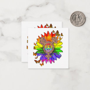 Leopard Pe Schild LGBT Stolz Monat Mitteilungskarte