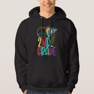 Leopard Peace Out Zweite Klasse 2. Klasse Erster T Hoodie