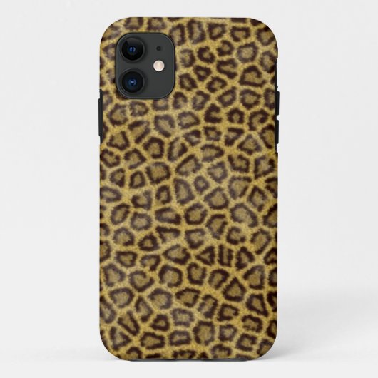 Leopard-Pelz Case-Mate iPhone Hülle (Rückseite)