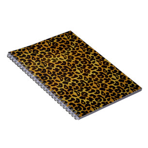 Leopard-Pelz-Druck-Tier-Muster Notizblock