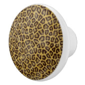 Leopard-Pelz Keramikknauf (Rechts)