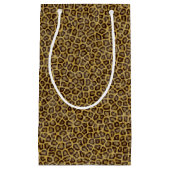 Leopard-Pelz Kleine Geschenktüte (Vorderseite)