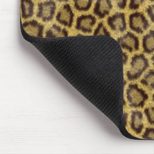 Leopard-Pelz Mousepad (Ecke)