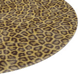 Leopard-Pelz Schneidebrett (Ecke)