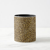 Leopard-Pelz Tasse (Zentrum)