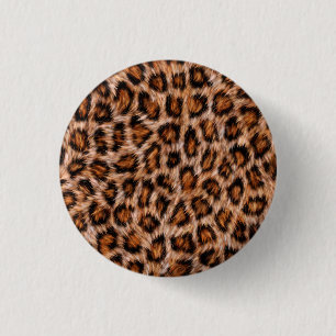Leopard-Pelzmuster Button