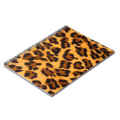 Leopard-Pelzmuster Notizblock (Linke Seite)