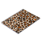 Leopard-Pelzmuster Notizblock (Linke Seite)