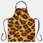 Leopard-Pelzmuster Schürze (Vorderseite)