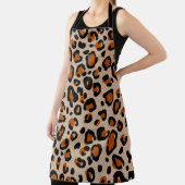 Leopard-Pelzmuster Schürze (InSitu)