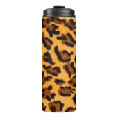 Leopard-Pelzmuster Thermosbecher (Vorderseite)
