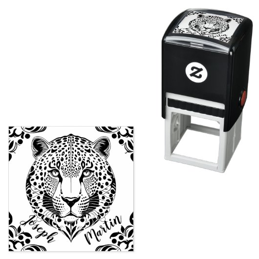 Leopard Permastempel (Beispiel)