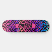 Leopard Personalisiert Skateboard Deck (Horizontal)