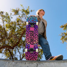 Leopard Personalisiert Skateboard Deck